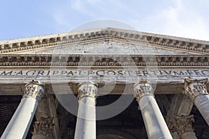 Pantheon in Rome.