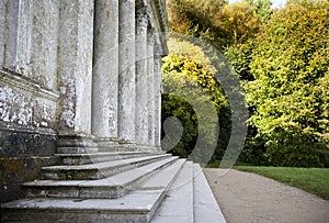 Pantheon in Stourhead gardens, Wiltshire