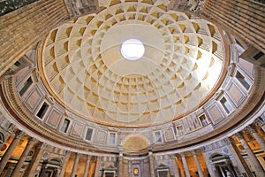 Pantheon temple Rome Italy