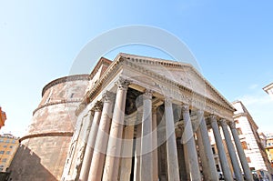 Pantheon temple Rome Italy