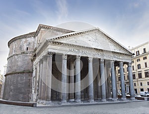 The Pantheon temple, Rome, Italy.