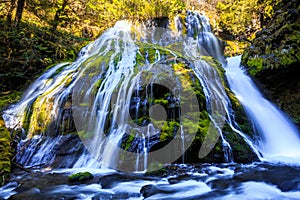 Panther Creek Falls Lower View, Washington State