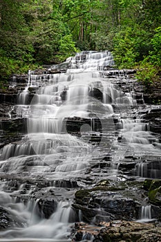 Panther Falls in Rabun County, Georgia