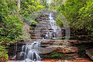 Panther Falls, Rabun County, Georgia on the Tallulah River