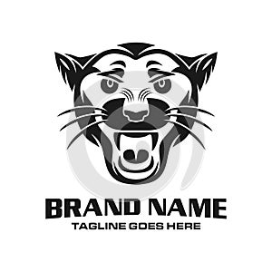 Panther head logo
