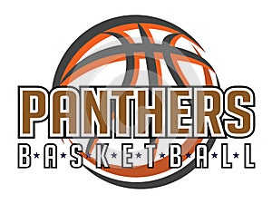 Panthers Basketball Graphic