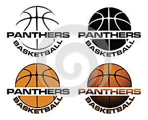 Panthers Basketball Team Design