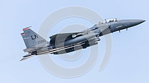 Panthers F-15E Strike Eagle departs Lakenheath
