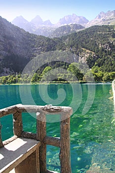 Panticosa balneary lake Pyrenees Huesca photo