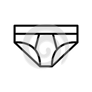 Pantie Icon fill inside vector icon which can easily modify or edit