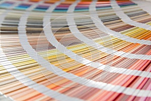 Panton, multi-colored strips of paper, standard
