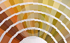 Pantone color catalog
