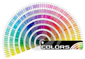 Pantone Color Palette - Semicircle