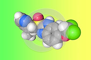 Pantoprazole molecule