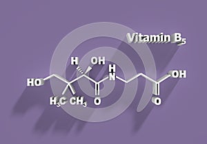 Pantothenic acid formula