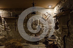 Pantry in the old castle