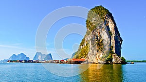 Panyi island at south of Thailand