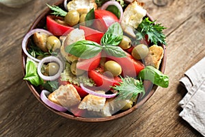 Panzanella Tomato Salad