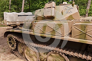 Panzer II Ausf. L `Luchs` at Militracks event