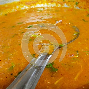 Pao Bhaji, Indian Food, Pav bhaji Chaat, Indian Curry Dish