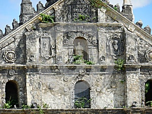 Paoay Church in Ilocos Norte upper faÃÂ§ade photo