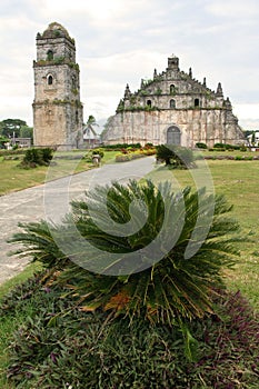 Paoay old colonial church ilocos philippines