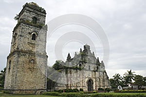 Paoay old colonial church ilocos philippines