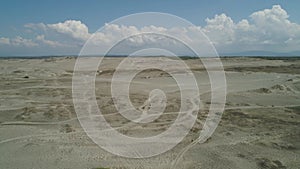 Paoay sand dunes, Ilocos Norte, Philippines.