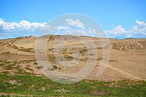 Paoay sand dunes in Laoag City, Ilocos Norte, Philippines photo