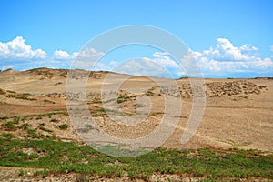 Paoay sand dunes in Laoag City, Ilocos Norte, Philippines photo