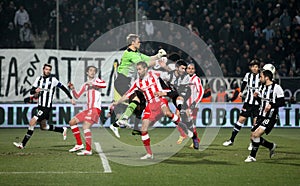 Paok and Olympiakos (0-2)