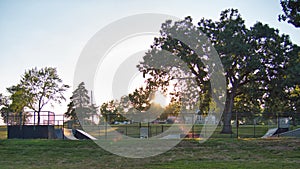 Paola Kansas Skatepark in Wallace Park