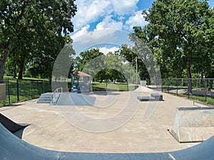 Paola Kansas Skatepark in Wallace Park