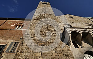 Paolo VI square Brescia, Lombardy, Italy photo