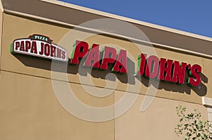 Papa John's Pizza Fast Food Restaurant