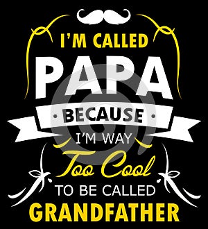 Papa Shirt Design For Proud PAPA