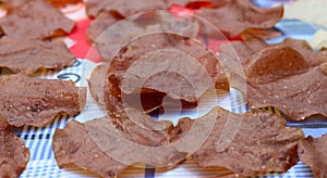 Papadum an Indian Snack Food Item