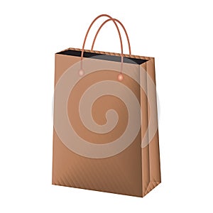 Papaer bag, recycle bag brown handbag earht tone design