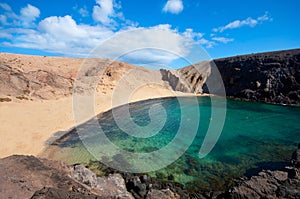 Papagayo Beach in Lanzarote photo