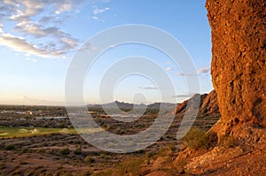 Papago Park recreation park in Phoenix Az