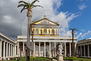 Papal Basilica of Saint Paul Outside the Walls, Rome, Italy