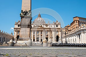 The Papal Basilica of Saint Peter in the Vatican