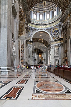 Papal basilica of saint peter in vatican