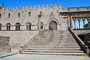 Papal Palace. Viterbo. Lazio. Italy.