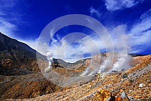 Papandayan Crater