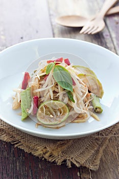 Papaya salad