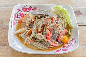 Papaya salad