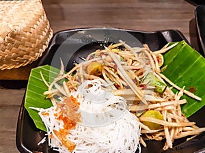 Papaya Salad thai food