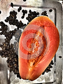 Papaya and Seed