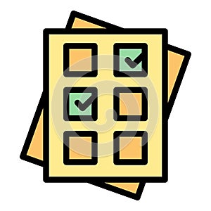 Paper chat icon vector flat
